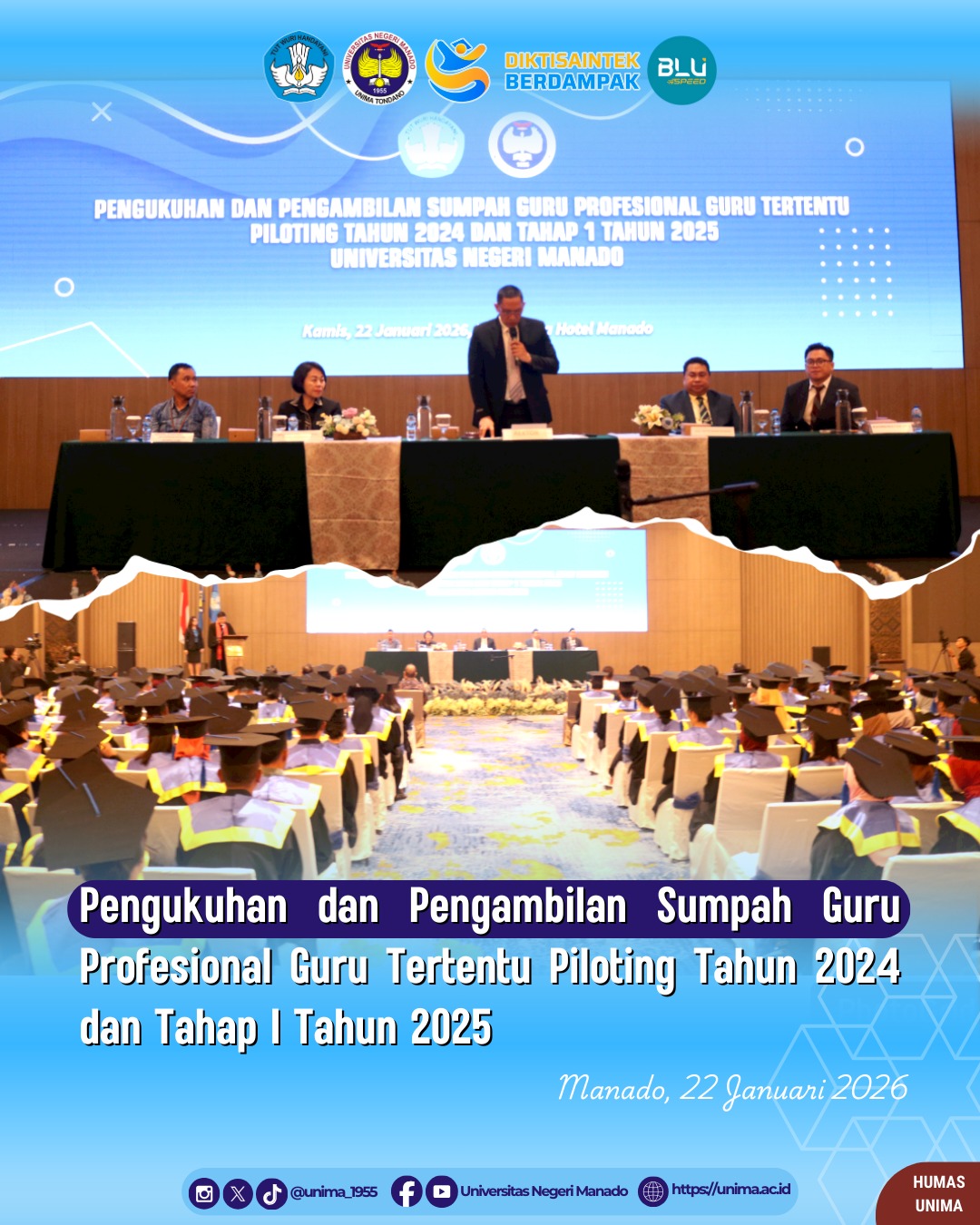 Bupati Minahasa, Robby Dondokambey...